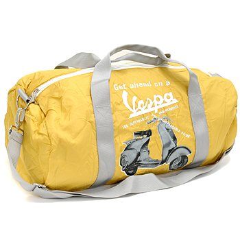 Vespa Official Nylon Folding Bag(Yellow)
