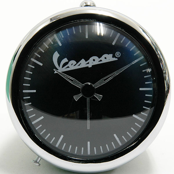 Vespa Official Small Light Shaped Clock(green)