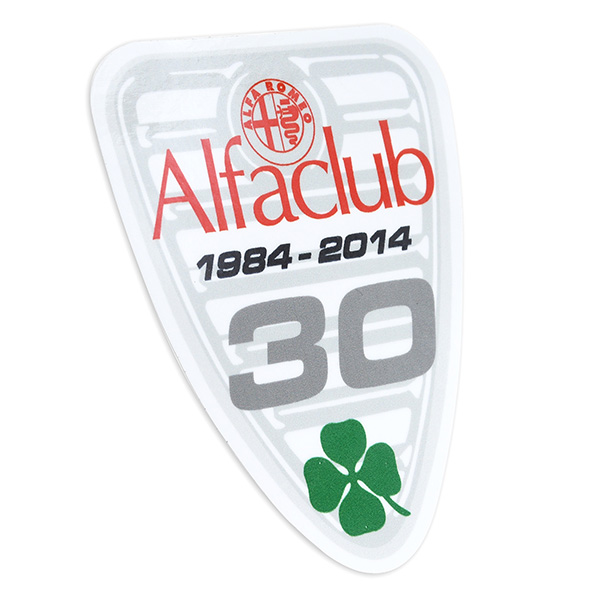Alfa CLUB 30周年記念ステッカー