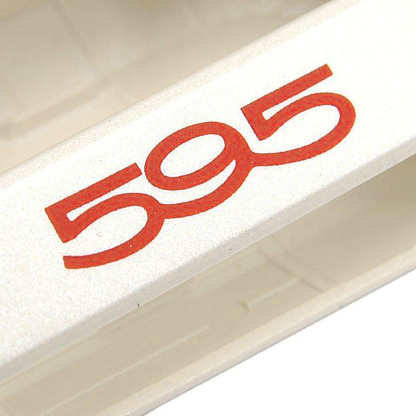 ABARTH純正キーカバー 595 50th Anniversary(ホワイト)