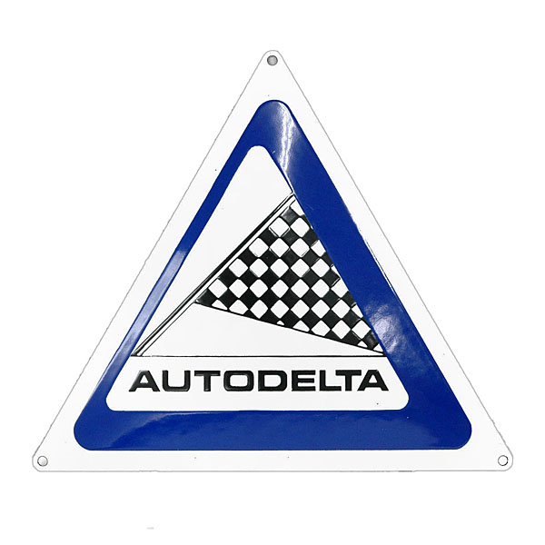 Alfa Romeo AUTODELTAホーローサインボード(Small)