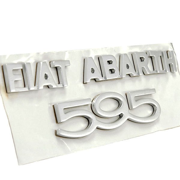 ABARTH純正595 50th Anniversaryリア用ロゴエンブレム