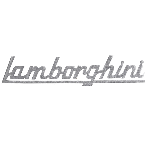 Lamborghiniオールドロゴエンブレム(シルバー)