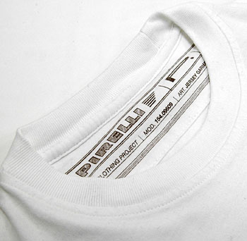 PIRELLI Logo T-shirts-Normal Type/White-