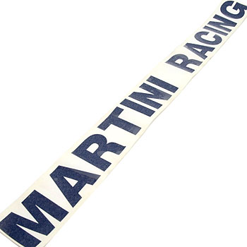 MARTINI RACINGロゴステッカー(切文字/Large)