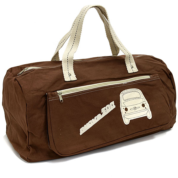 FIAT Nuova500 Sports Bag(Brown)