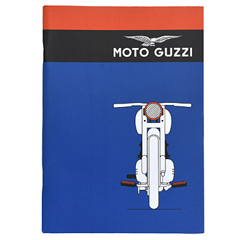 MOTO GUZZIオフィシャルA5ノート(ブルー/Type A)