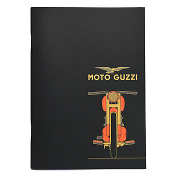 MOTO GUZZIオフィシャルA5ノート(ブラック/Type A)