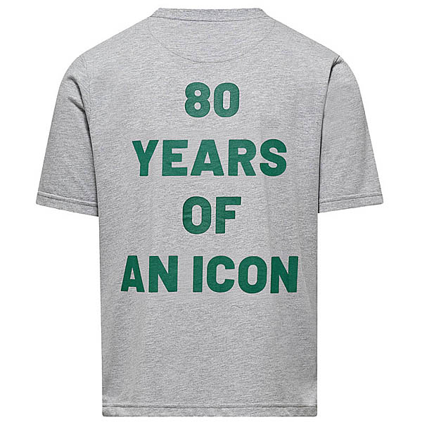 Vespaオフィシャル80th Anniversary Tシャツ(グレー)