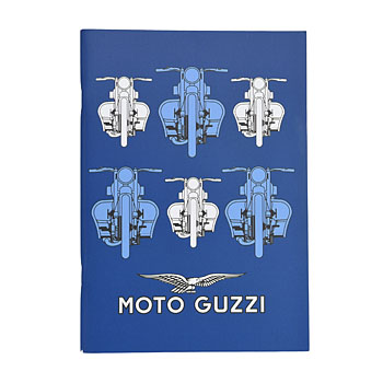 MOTO GUZZIオフィシャルA5ノート(ブルー/Type B)
