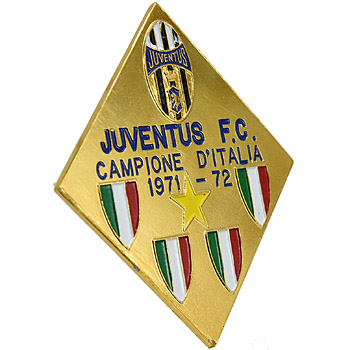 JUVENTUS 1971-1972 ITALIA Champion Memorial Plate