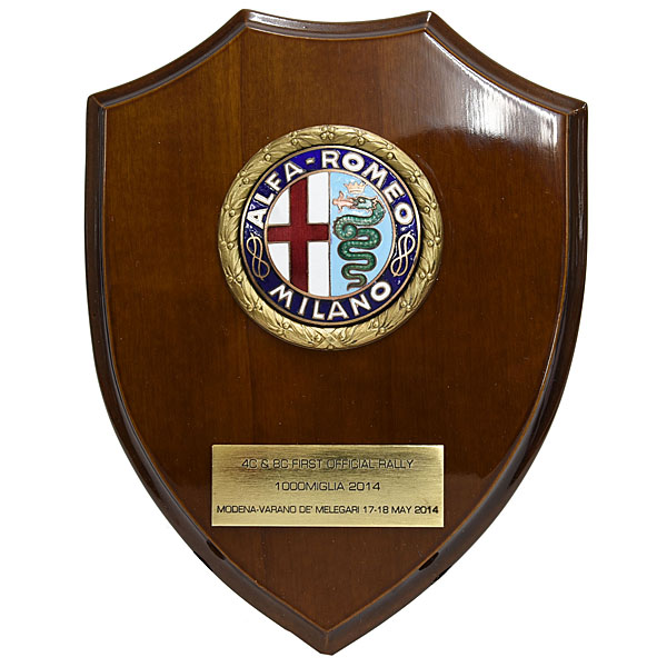Alfa Romeo 4C & 8C Owners Club - FIRST OFFICIAL RALLY Memorial Crest