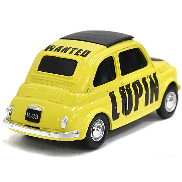 FIAT 500 with Lupin The Third-Lupin/Yellow-
