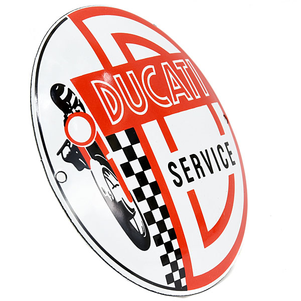 DUCATI SERVICEホーローサインボード : イタリア自動車雑貨店 