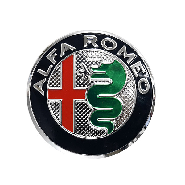 Alfa Romeo Newエンブレムアルミプレート(カラー/40mm)