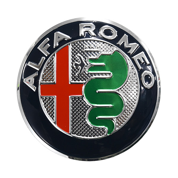 Alfa Romeo Newエンブレムアルミプレート(カラー/56mm)