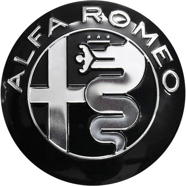 Alfa Romeo Newアルミエンブレム(モノトーン)