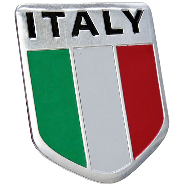 ITALIAN FLAG BADGE : Italian Auto Parts & Gadgets Store