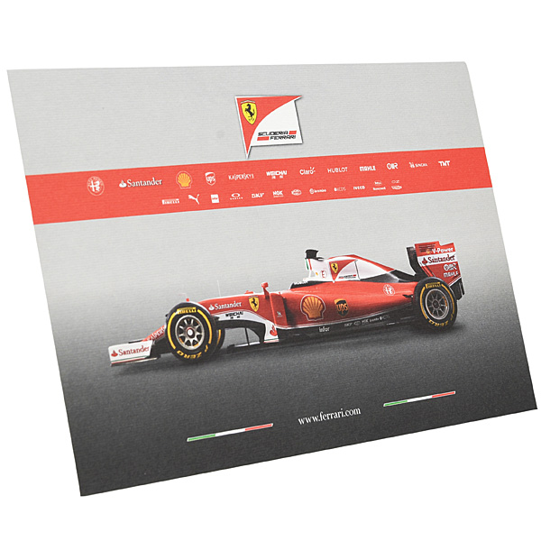 Ferrari純正SF16-Hプレスカード