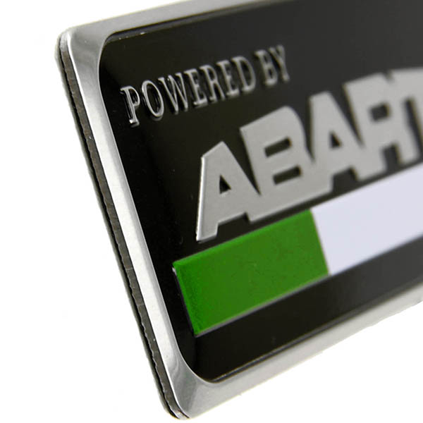 Powered by ABARTH Plate
