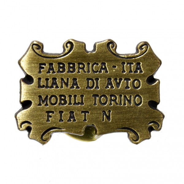 FIAT Genuine Historic Emblem Pin Badge Collection No.1