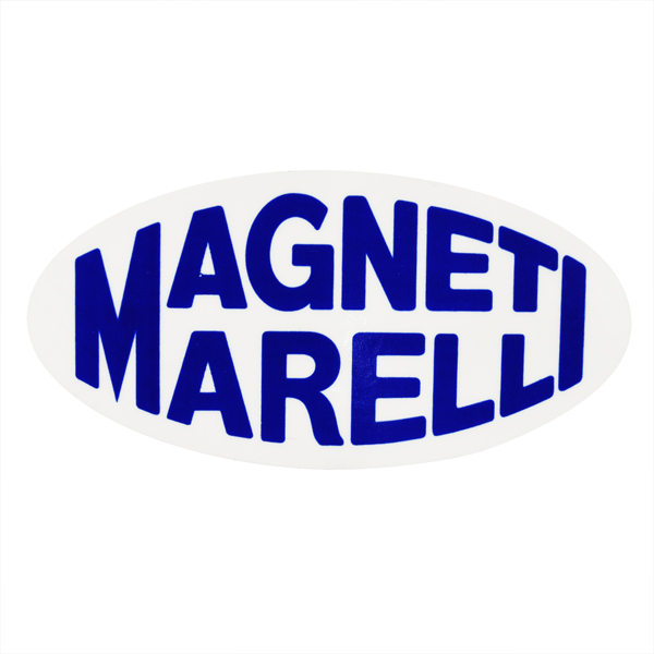 MAGNETI MARELLIオーバル型ステッカー