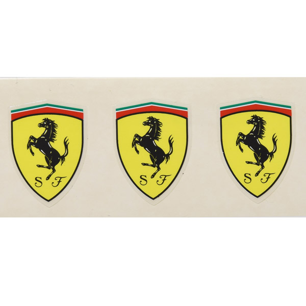 Ferrari純正Scuderia Ferrariスモールステッカー3枚セット
