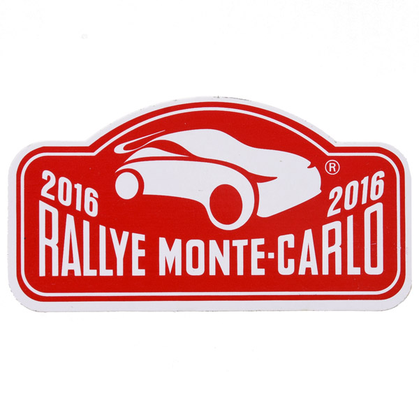 Rally Monte Carlo 2016オフィシャルステッカー
