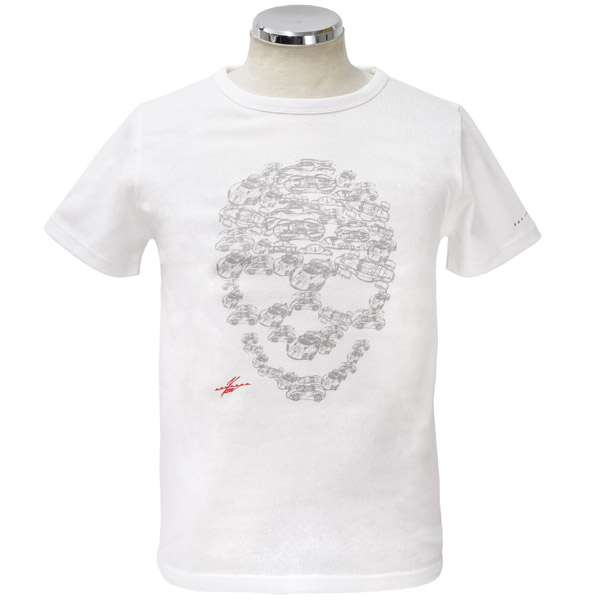 KEN OKUYAMA DESIGN オリジナルTシャツ(スカル)ホワイト