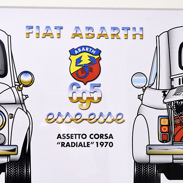 FIAT ABARTH 1000 esseesse額装ポスター : イタリア自動車雑貨店 ...