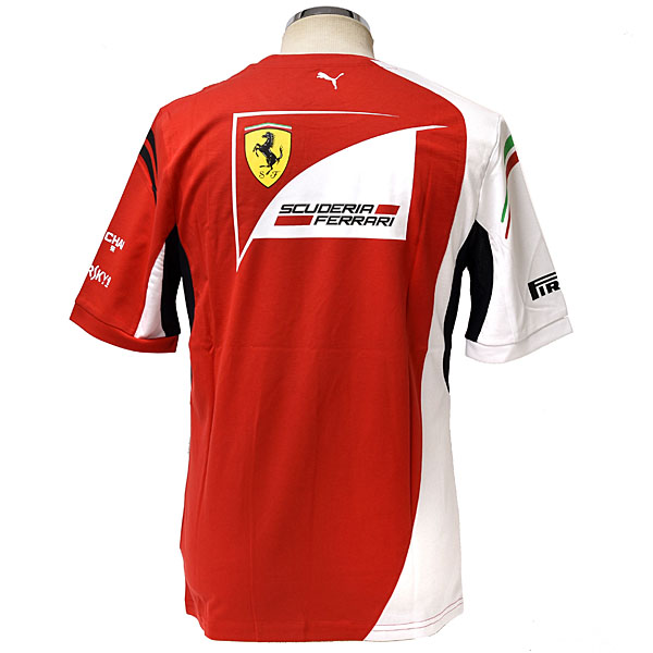 Scuderia Ferrari 2014 Team T-Shirts(Drivers Version)