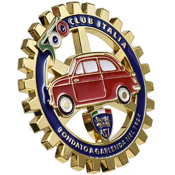FIAT 500 CLUB ITALIA Grill Emblem