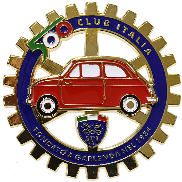 FIAT 500 CLUB ITALIAグリルエンブレム
