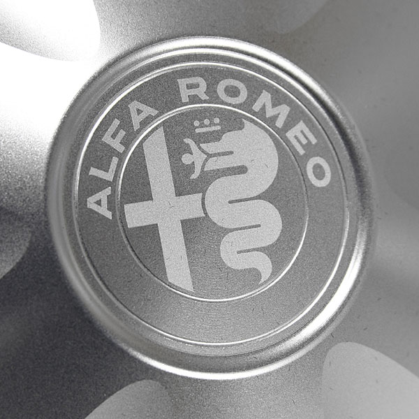 Alfa Romeo純正アルミフューエルキャップ (NEW EMBLEM/TYPE A)