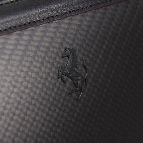 Ferrari Carbon Cloth Travel Wallet