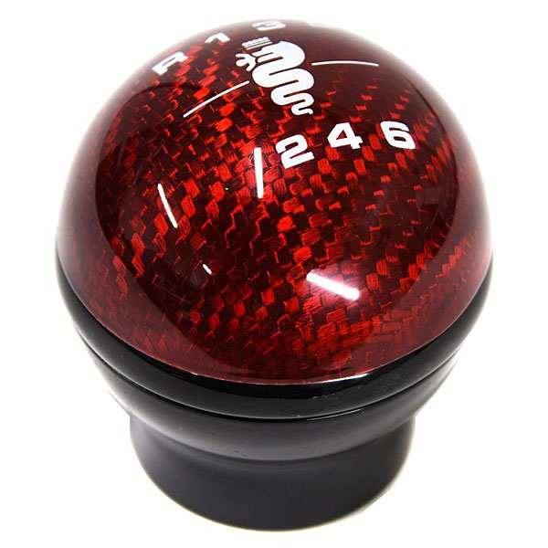 Alfa Romeo Gear Knob TRETOK CARBON(Red/Black/Reverselock)