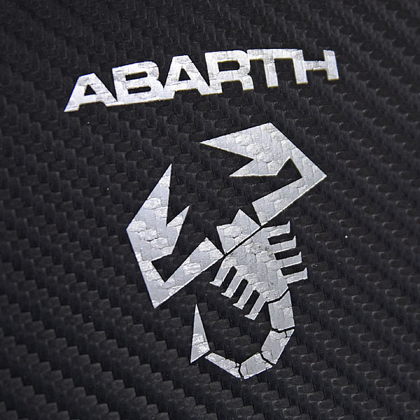 ABARTH純正車検証ケース(カーボンルック)
