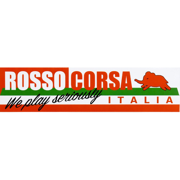 ROSSO CORSA ITALIA Sticker(200mm)