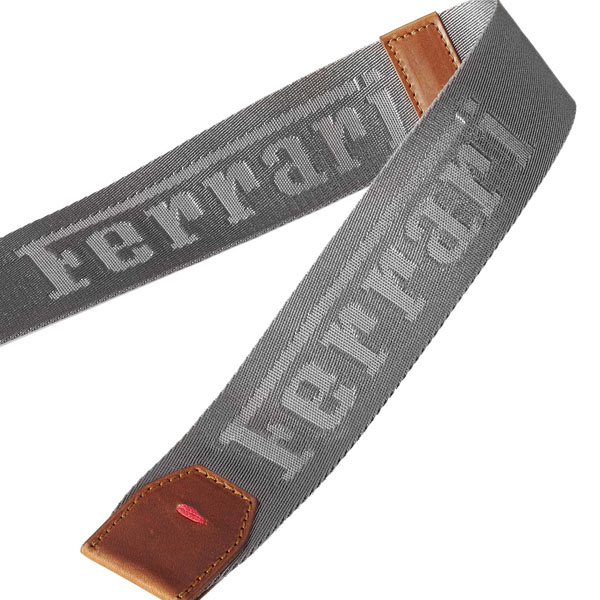 Ferrari jaquard Belt (Gray)