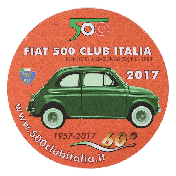 FIAT 500 CLUB ITALIA 2017ƥå(΢Ž꥿)