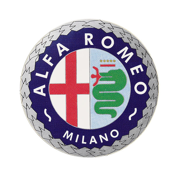 Alfa Romeo MILANOエンブレムステッカー(51mm)