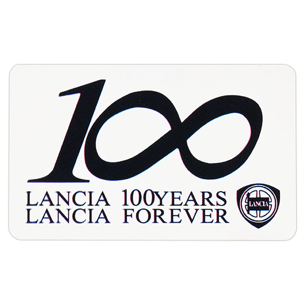 LANCIA 100 anni Memorial Sticker