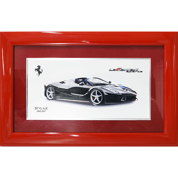 Ferrari純正G.A.F.25周年メモリアル額装-Ferrari70周年記念バージョン-
