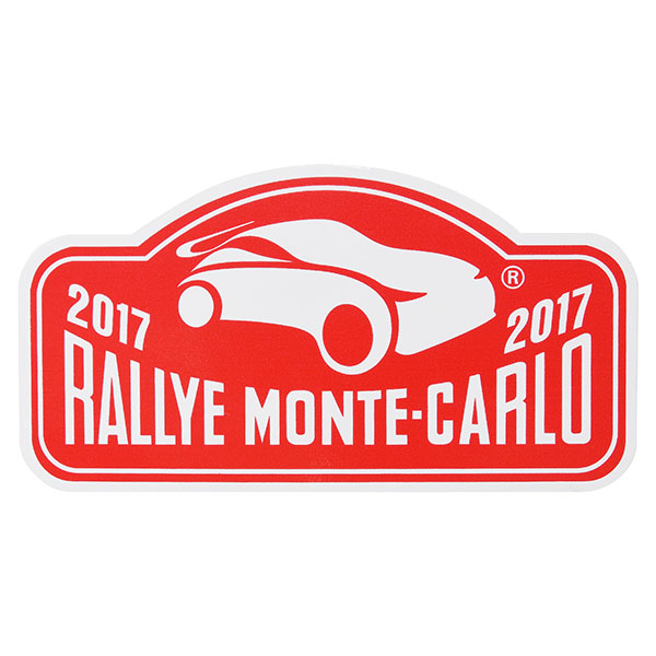 Rally Monte Carlo 2017オフィシャルステッカー