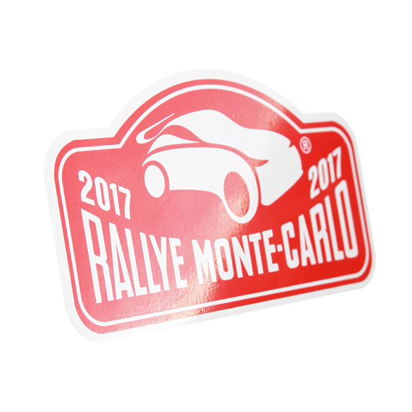 Rally Monte Carlo 2017 Official Sticker
