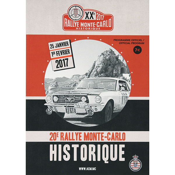 Rally Monte Carlo Historique 2017 Official Program