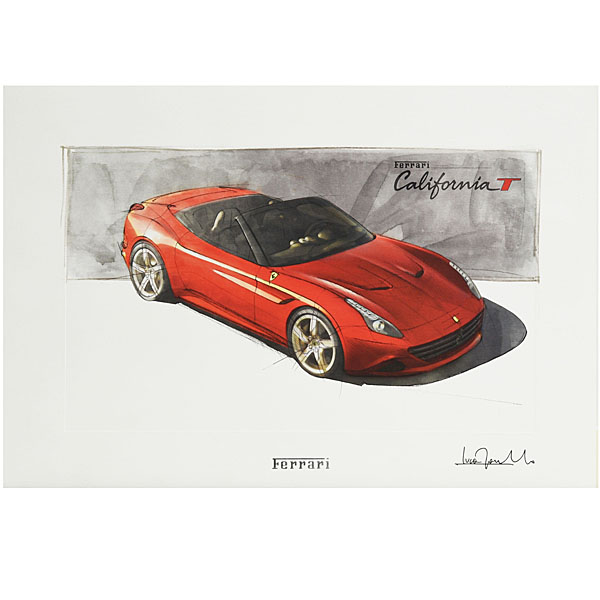 Ferrari純正California Tポスター