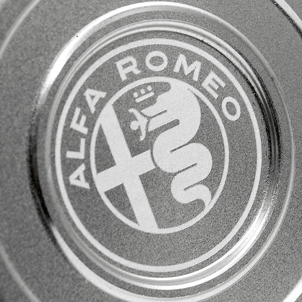 Alfa Romeo純正アルミフューエルキャップ (NEW EMBLEM/TYPE B)