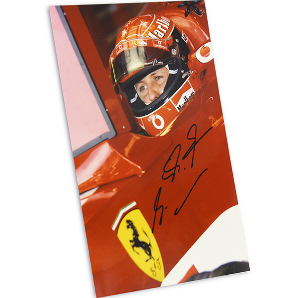 Scuderia Ferrari 2003 F1 World Champion Memorial Photo-M.Schumacher Signed-