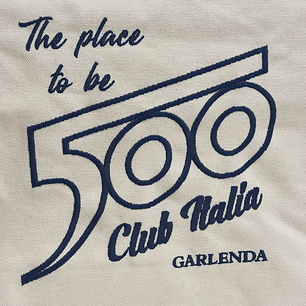 FIAT500 Club Italiaオフィシャルフリンジトートバッグ